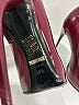 Gucci 100% Leather Burgundy Heels Size EU (IT) 38 1/2 / US 8 1/2 - photo 5