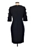 DKNY 100% Polyester Black Cocktail Dress Size 10 - photo 2