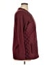 D&Co. 100% Polyester Argyle Burgundy Jacket Size XL - photo 4