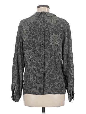 Jones New York Long Sleeve Silk Top (view 2)