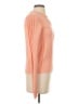 Lija 100% Cotton Orange Pullover Sweater Size S - photo 4