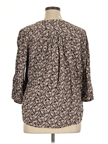 St. John's Bay 3/4 Sleeve Blouse (view 2)