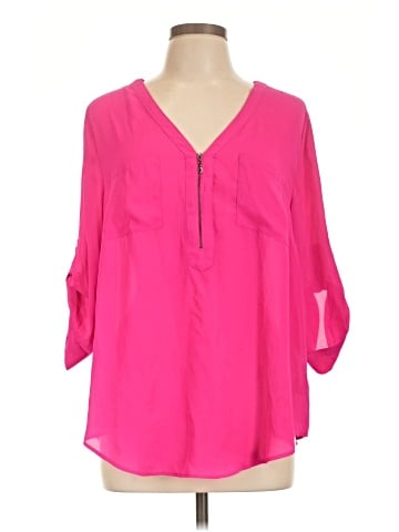 Torrid 3/4 Sleeve Blouse (view 1)