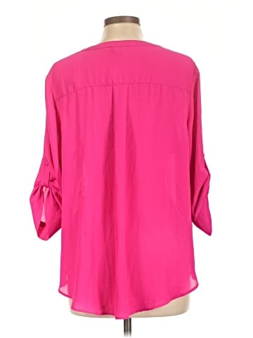Torrid 3/4 Sleeve Blouse (view 2)