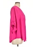 Torrid 100% Polyester Pink 3/4 Sleeve Blouse Size Lg Plus (0) - photo 4