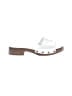 Larroudé White Mule/Clog Size 7 1/2 - photo 1