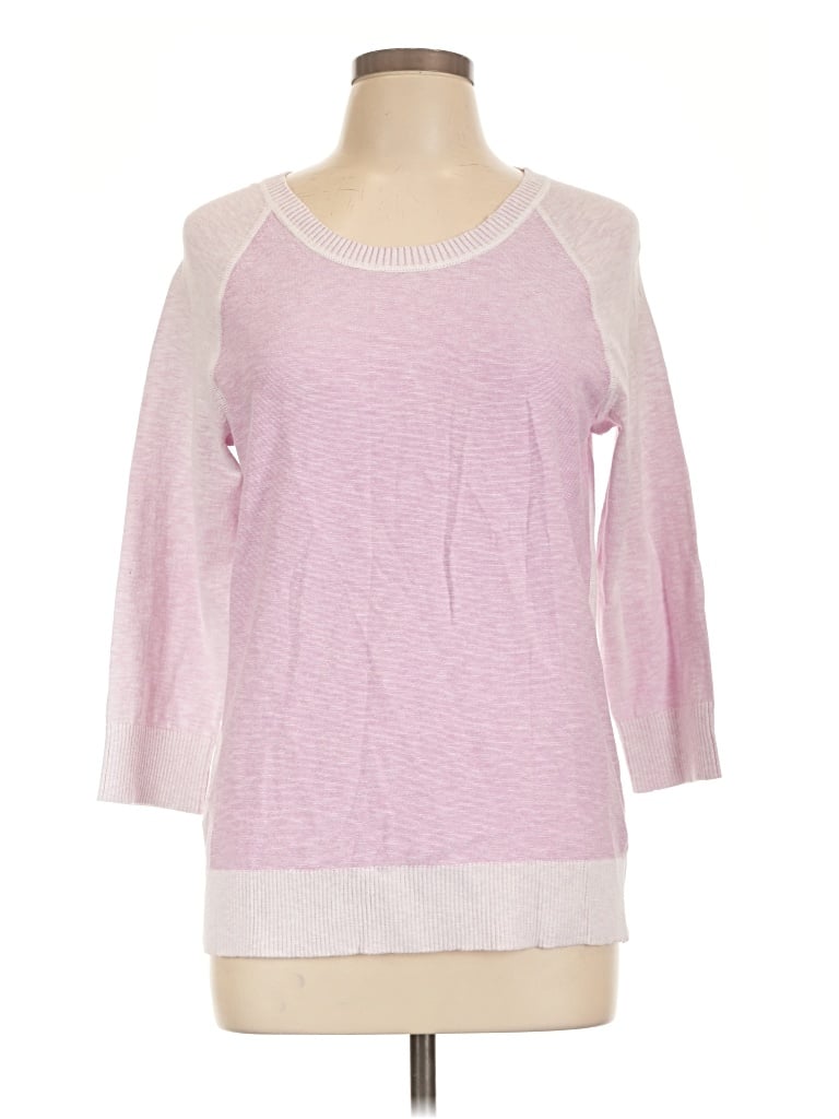 Pre-owned Eddie Bauer Pullover Sweater In Pink