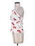 Plains & Prints 100% Polyester White Sleeveless Blouse Size 4 - photo 5