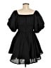Altar'd State Solid Black Casual Dress Size M - photo 2