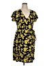 MICHAEL Michael Kors Yellow Casual Dress Size XL - photo 1