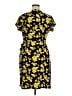 MICHAEL Michael Kors Yellow Casual Dress Size XL - photo 2