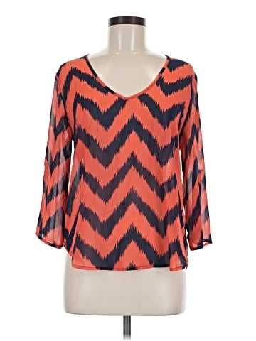 Heart Soul 3/4 Sleeve Blouse (view 1)