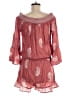 Lascana 100% Modal Burgundy Romper Size 8 - photo 2