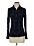 CAbi 100% Rayon Plaid Black Long Sleeve Button-Down Shirt Size XS - photo 1
