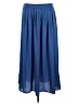 Chico's 100% Polyester Solid Blue Casual Skirt Size L - photo 2