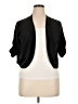August Silk Black Cardigan Size 1X - photo 1