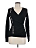 Bebe Black Long Sleeve Top Size M - photo 1
