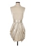 Alice + Olivia Metallic Silver Cocktail Dress Size S (estimated) - photo 1