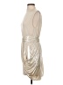 Alice + Olivia Metallic Silver Cocktail Dress Size S (estimated) - photo 5