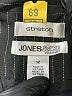 Jones & Co Stripes Black Blazer Size 12 - photo 6