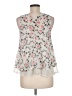 Sienna Sky 100% Polyester Ivory Sleeveless Blouse Size M - photo 2