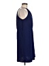Zara Basic 100% Polyester Solid Blue Casual Dress Size M - photo 4