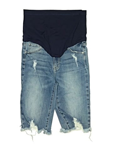 Pink Blush Denim Shorts (view 1)