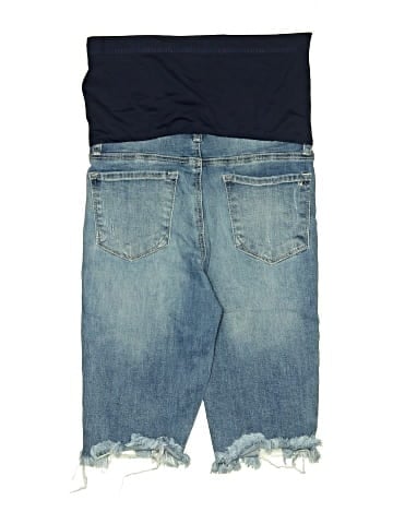 Pink Blush Denim Shorts (view 2)