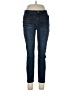 Kensie Chevron-herringbone Blue Jeans Size 10 - photo 1
