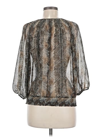 Zara Basic 3/4 Sleeve Blouse (view 2)