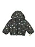 H&M 100% Polyester Hearts Black Snow Jacket Size 2T - photo 1