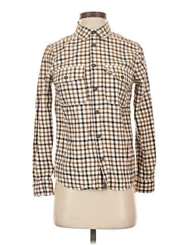 A.P.C. Long Sleeve Button-Down Shirt (view 1)