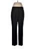 Le Suit 100% Polyester Solid Black Dress Pants Size 10 - photo 1