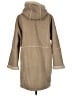 H&M 100% Polyester Tan Coat Size M - photo 2