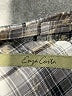Enza Costa Plaid Gray Long Sleeve Button-Down Shirt Size L (estimated) - photo 7
