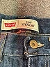 Levi's 100% Cotton Blue Denim Shorts Size 16r - photo 3