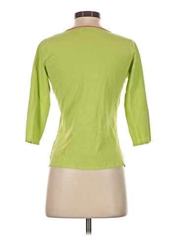 August Silk 3/4 Sleeve Top (view 2)