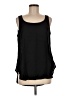 Marla Wynne 100% Polyester Black Sleeveless Blouse Size M - photo 1