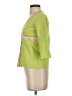 August Silk Green 3/4 Sleeve Top Size S - photo 5