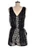 RD Style 100% Polyester Paisley Black Romper Size M - photo 2