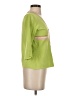 August Silk Green 3/4 Sleeve Top Size S - photo 4