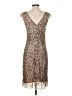 Assorted Brands Tan Cocktail Dress Size 2 - photo 2