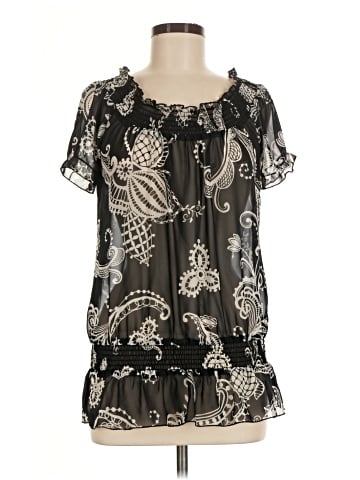 6 Degrees Short Sleeve Blouse (view 1)