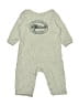 Hb 100% Cotton Graphic Gray Long Sleeve Onesie Size 0-3 mo - photo 1