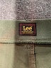 Lee Solid Green Cargo Shorts Size 14M - photo 3