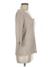 Sparkle & Fade Tan Pullover Sweater Size M - photo 4