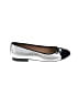Ann Taylor Silver Flats Size 9 - photo 1