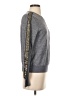 Olivia Moon Gray Pullover Sweater Size S - photo 4