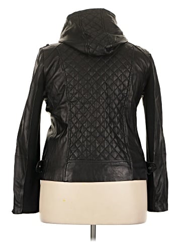 MICHAEL Michael Kors Leather Jacket (view 2)