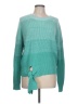Parker Color Block Teal Pullover Sweater Size L - photo 1
